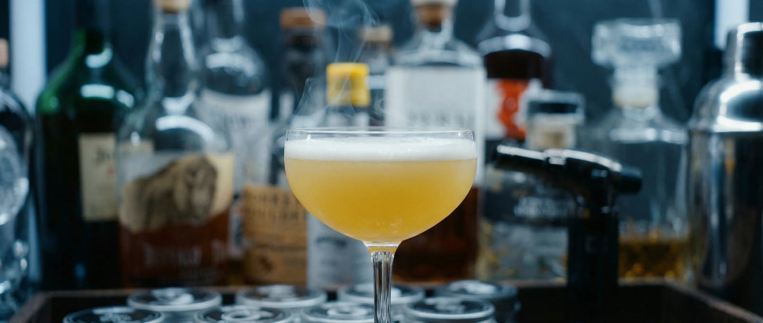 Koktél recept: Füstölt Bee’s Knees - Koktél Füstölővel - Smoking Spirit