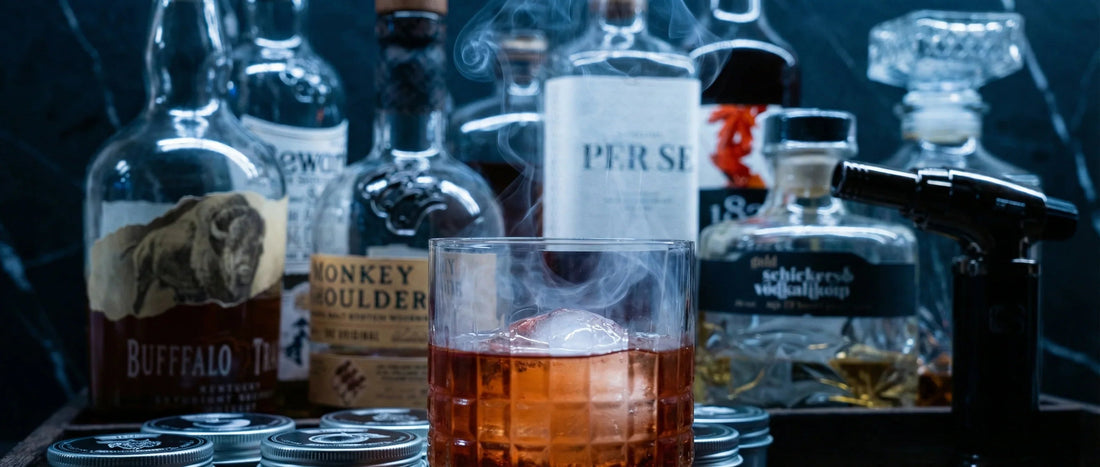 Koktél recept: Füstölt Negroni - Koktél Füstölővel - Smoking Spirit