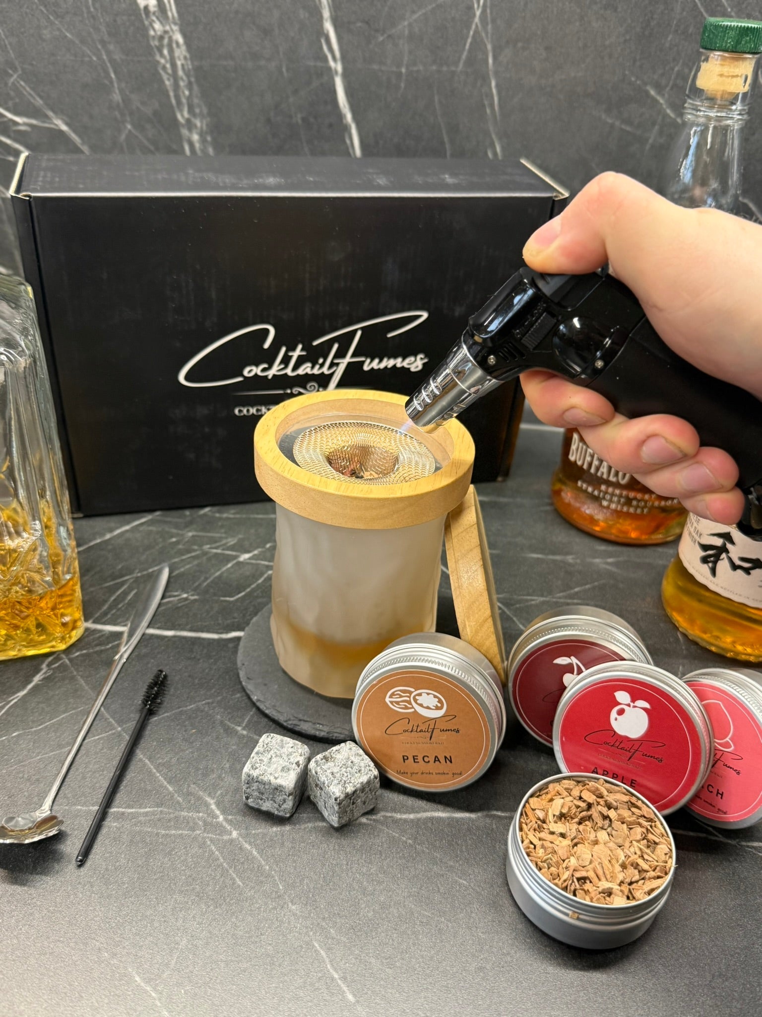 Smoking Spirit Whiskey Smoker 2.0 készlet - Smoking Spirit